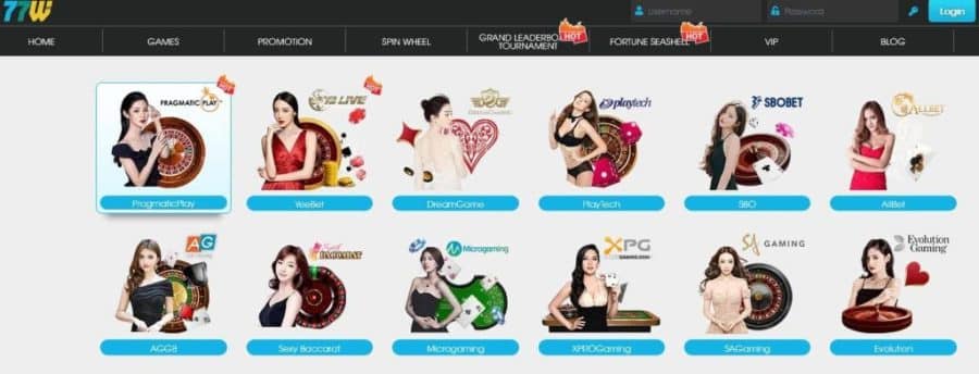 Top Online Casino Malaysia Sites 2024 Trusted Casinos   77bet Live Casino 1024x391 1 900x344 