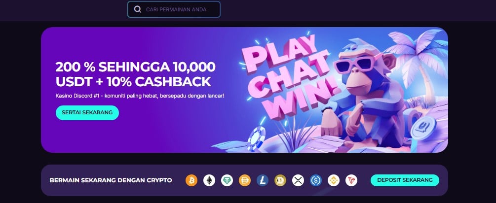 DisCasino - Tapak Baccarat dengan bonus hebat untuk pemain sedia ada