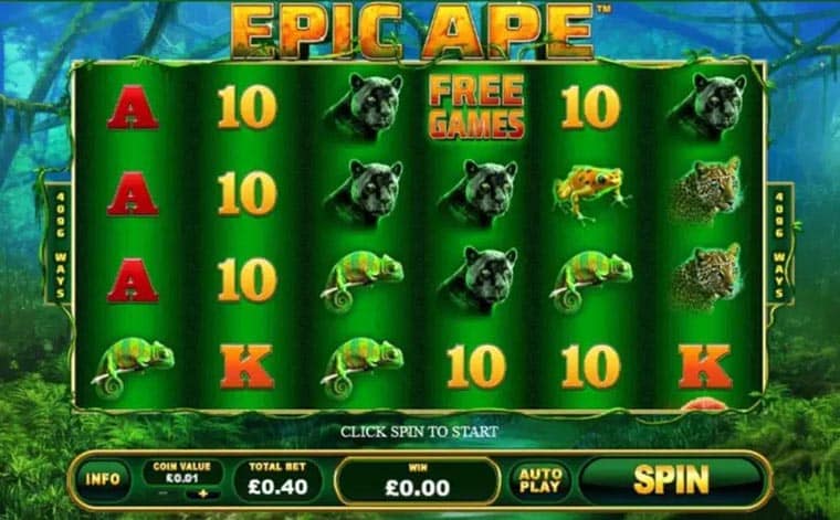 Playtech Slot Malaysia: Epic Ape